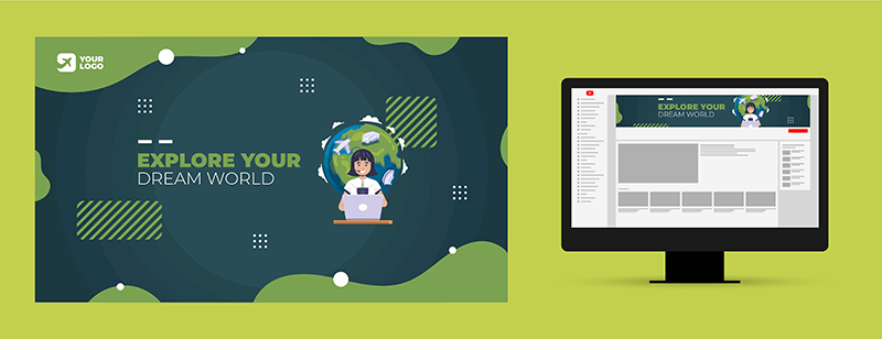 hero-video background layout